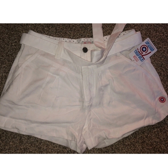 Her Universe Marvel Captain America Shorts - Picture 5 of 12